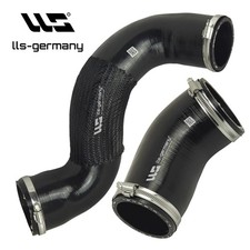 2X Turbo Hose Intercooler Hose For NISSAN NAVARA V6 2.5 D / DCI 144635X21B