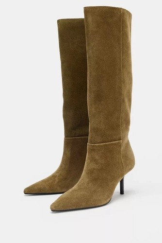 New zara split leather - new!!!,