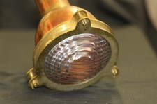 Vintage brass ships spot light