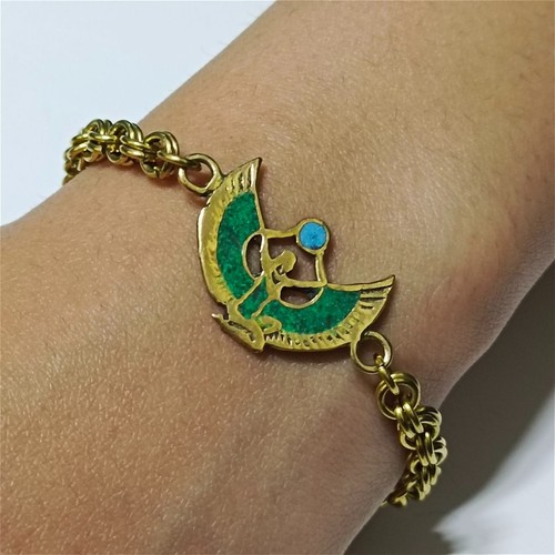 Handmade egypt brass bracelet - handmade,