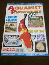 AQUARIST & PONDKEEPER - TOP KOI OF '94 - DEC 1994