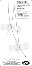 Arc Protractor for Clearaudio