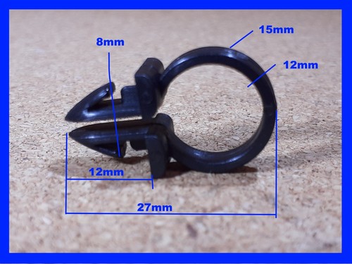 10x 12mm wiring loom - 12mm, brake