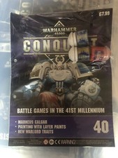 Warhammer 40k Conquest Issue 40 Paint & Magazine Rare Collectable New Sealed