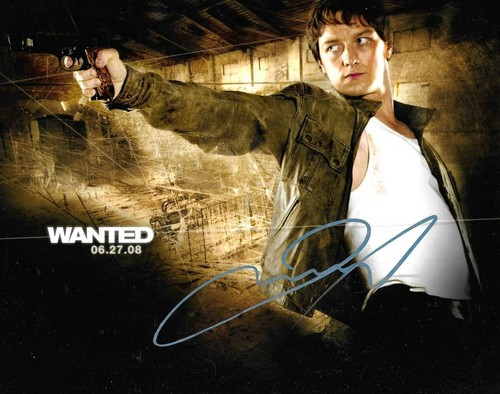 James mcavoy signed - james, 10x8