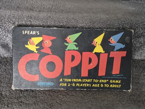 Vintage coppit board - coppit, 1964