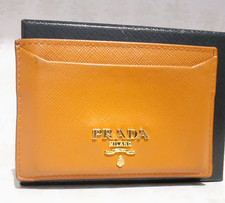 Prada Saffiano Leather Credit Card Holder 