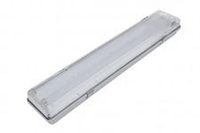 2ft LED Batten Light Fitting Twin T8 Tube Ready, IP65 Non-Corrosive Waterproof