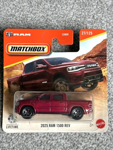 Matchbox 2025 ram 1500 - 2025, rev