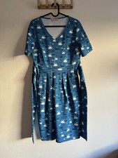 Popsy swan print dress - swan,
