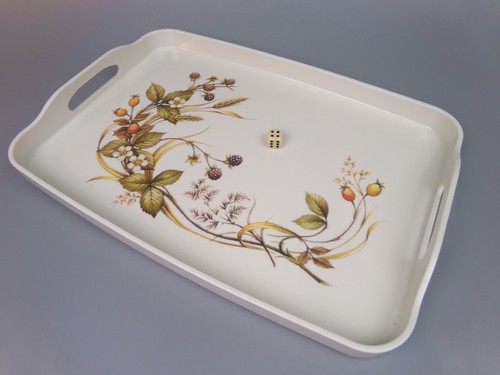 Vintage melamine serving - vintage,