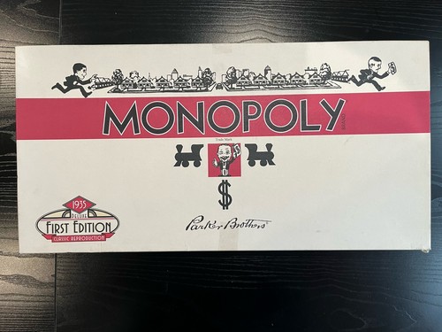 Monopoly deluxe first edition - monopoly,