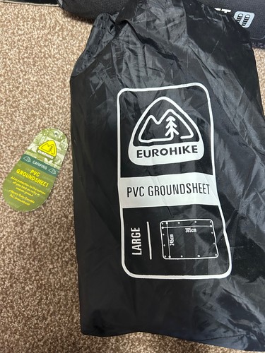Eurohike large pvc groundsheet - large,