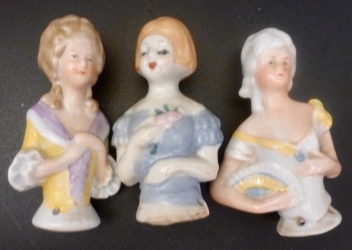 Pin cushion porcelain - pin,