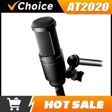 Audio Technica AT-2020 Cardioid Condenser Microphone for Studio - AT2020 XLR