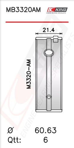 King mb3320am 040 - mb3320am,