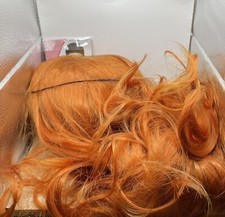 Porsmeer Womens Lace Front Long Wavy Ginger  Wig 32”, Halloween New 5M