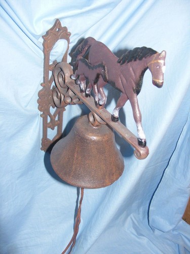 Horse and foal bell heavy - foal, cast