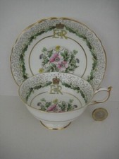 PARAGON FINE BONE CHINA CUP AND SAUCER COMMEMORATIVE CORONATION QUEEN ELIZABETH