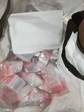 30x white padded corrugated envelopes and  900x plastic resealable bags bundle