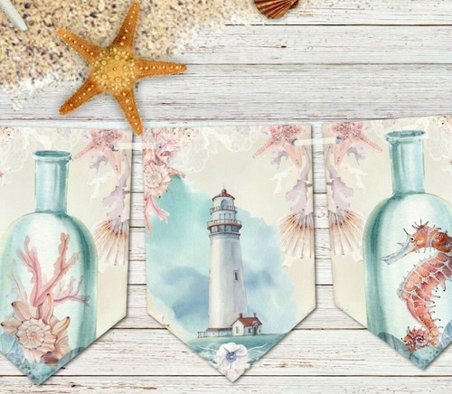 Nautical beach lighthouse - beach,