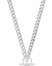 Sterling Silver T.Bar Pendant