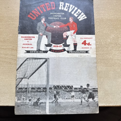 Man utd arsenal 1957 - arsenal,