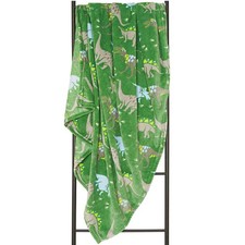 Soft Fleece Dinosaur Blanket