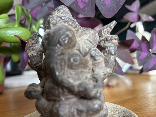 Antique ganesh bronze - antique,