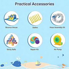 Bouncy Castle W/450W Blower