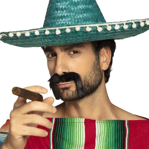 Mexican moustache - mexican,