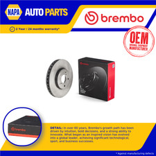 2x Brake Discs Pair Vented