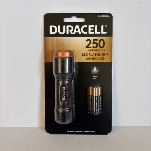Duracell aluminium flashlight - duracell,