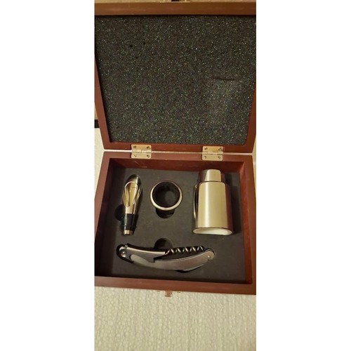 Piece stainless steel wine - stainless,