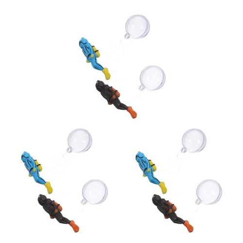 Pvc floating diver figurines - pvc,