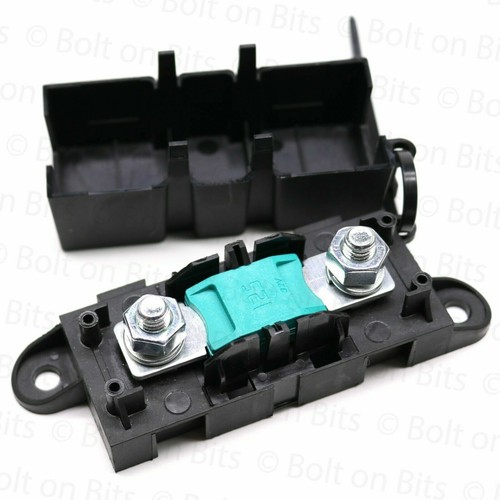 Inline mega fuse holder with - 1,