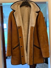 Ladies Sheepskin Coat Size 14