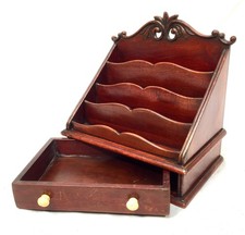 Antique Wooden Desktop Letter