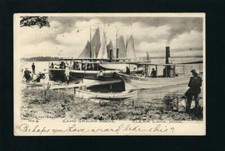 Clear Lake Iowa IA 1908 Camp