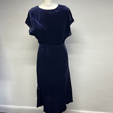 Whistles Velvet Dress Size 8