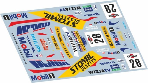 Decals subaru impreza wrc - subaru,
