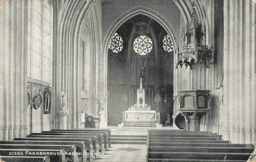 Farnborough abbey church - farnborough, old