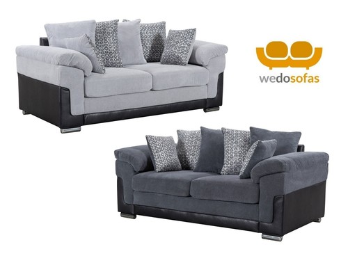 Grey sofa beds fabric - grey,