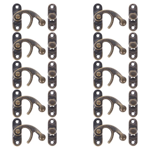 10pcs vintage jewelry box hasp - 10pcs,
