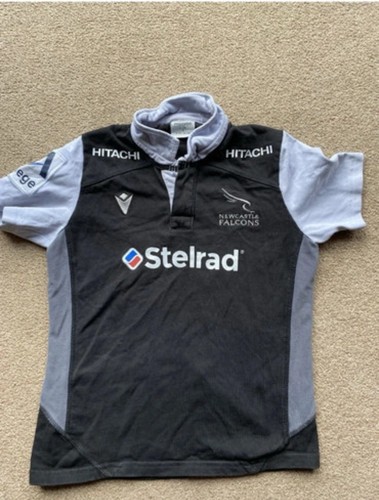 Newcastle falcons rugby shirt - rugby,