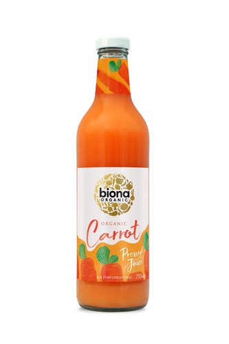 Biona carrot juice 750ml - carrot,