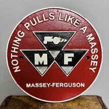 Cast Iron Massey Ferguson Sign