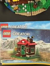 LEGO Creator 3-in-1 Lakeside Lodge with Observatory and Cabin Set 31048