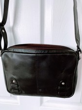 Ladies Bag TAURUS dark Brown Leather handbag 10x7x1.5”” Classic Christmas