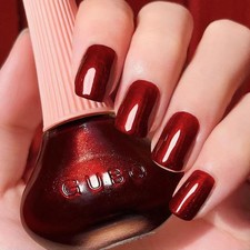 EONFAVE Red Pearl Nail Polish